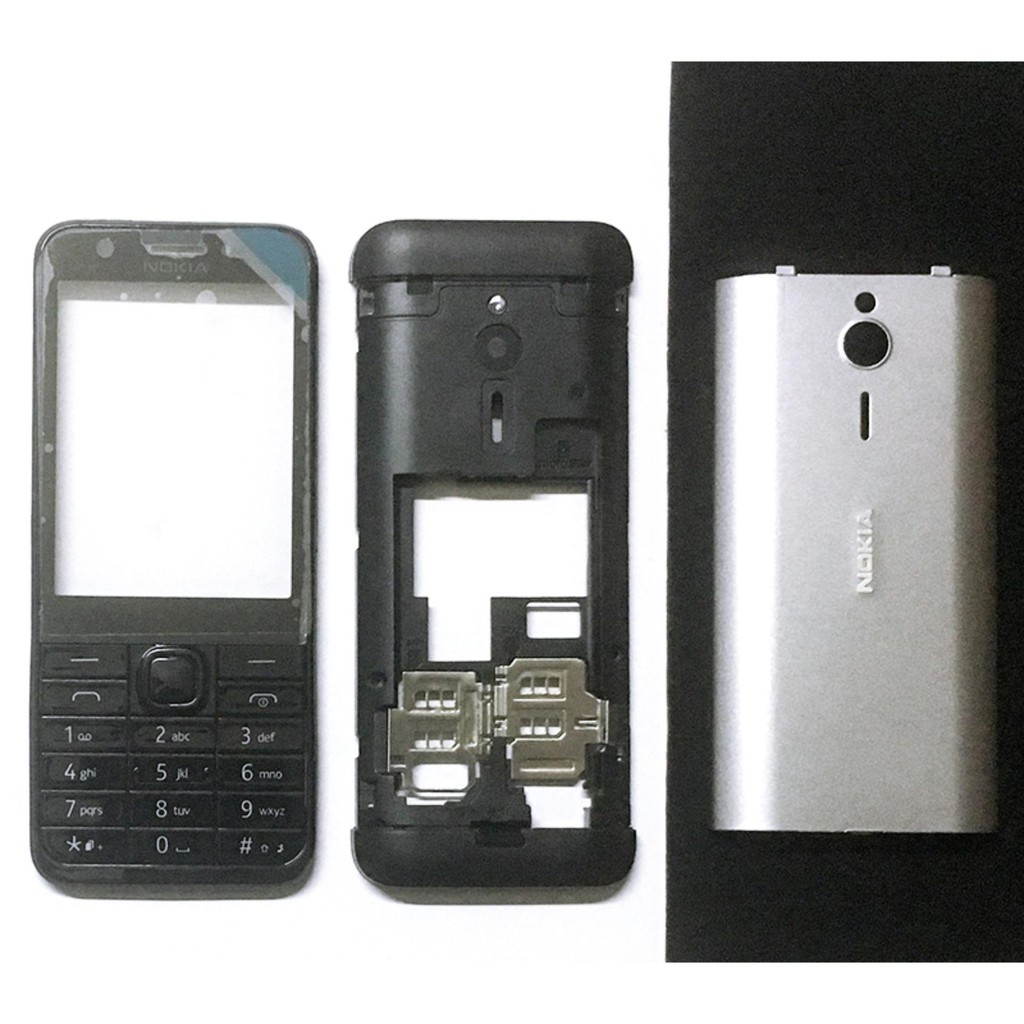 Vỏ Có Sườn Nokia 230,tặng phím kèm theo