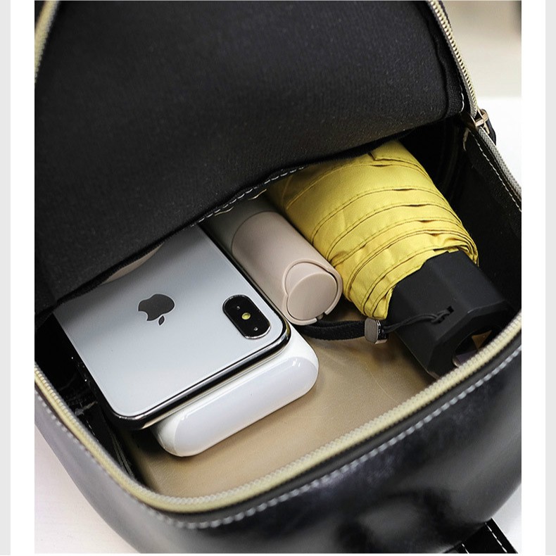 Ba lô học sinh da PU thời trang Hàn cho nữ