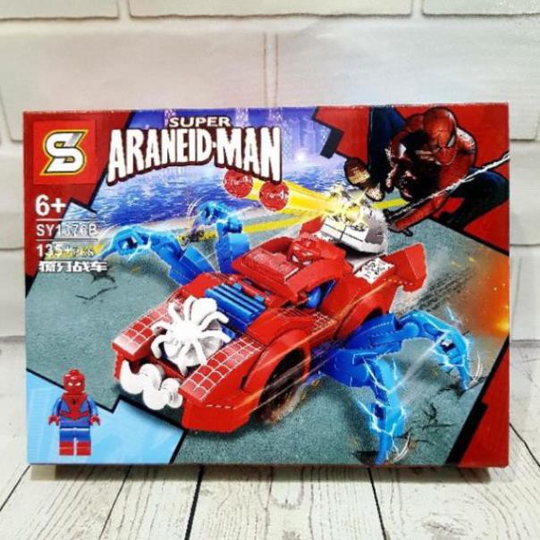 Bộ lego Spider Man vs Venom 4in1 SY1376 hs