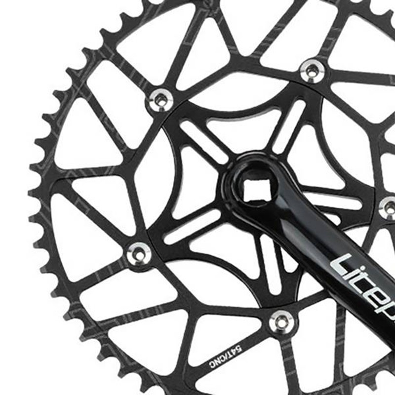 High Quality Litepro Folding Bike Crankset Chainwheel 50T Single Speed Crankset