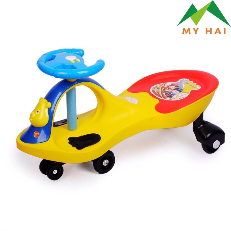 Xe lắc cho bé có nhạc chòi chân cho bé 1 - 5 tuổi  hình con mèo đáng yêu BABYHOPE