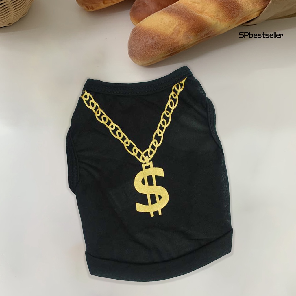 Áo thun sát nách mềm mại thoải mái thời trang mùa hè cho thú cưng