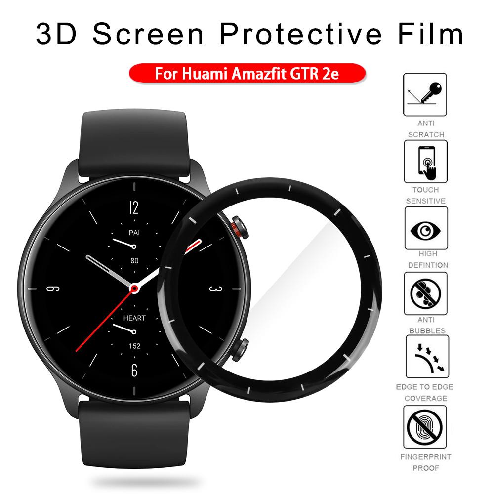 BEBETTERM Phim Dán 3D Mềm Trong Suốt Chống Dấu Vân Tay Bảo Vệ Cho Huami Amazfit GTR 2e