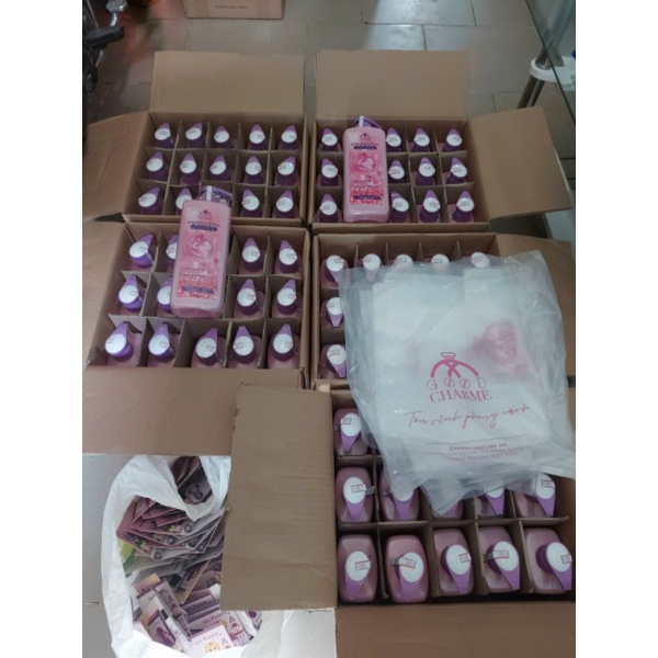 Sữa tắm hương nước hoa cao cấp Exfoliating_chai 900m_chinh hang