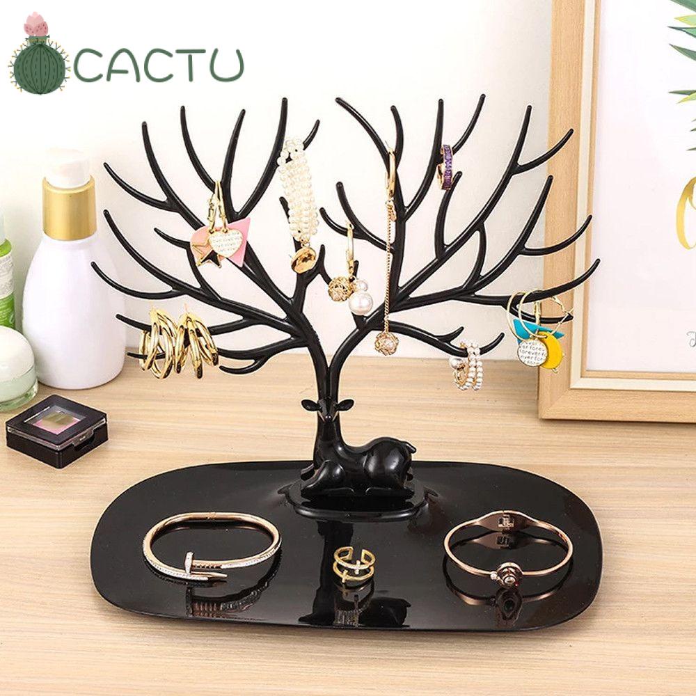 Giá Đỡ Trưng Bày Trang Sức Hình Hươu/Bông Tai Nhiều Màu Độc Đáo Siêu Bền