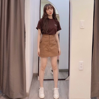 Sét áo voan + váy jeans có túi_JuMe Fashion