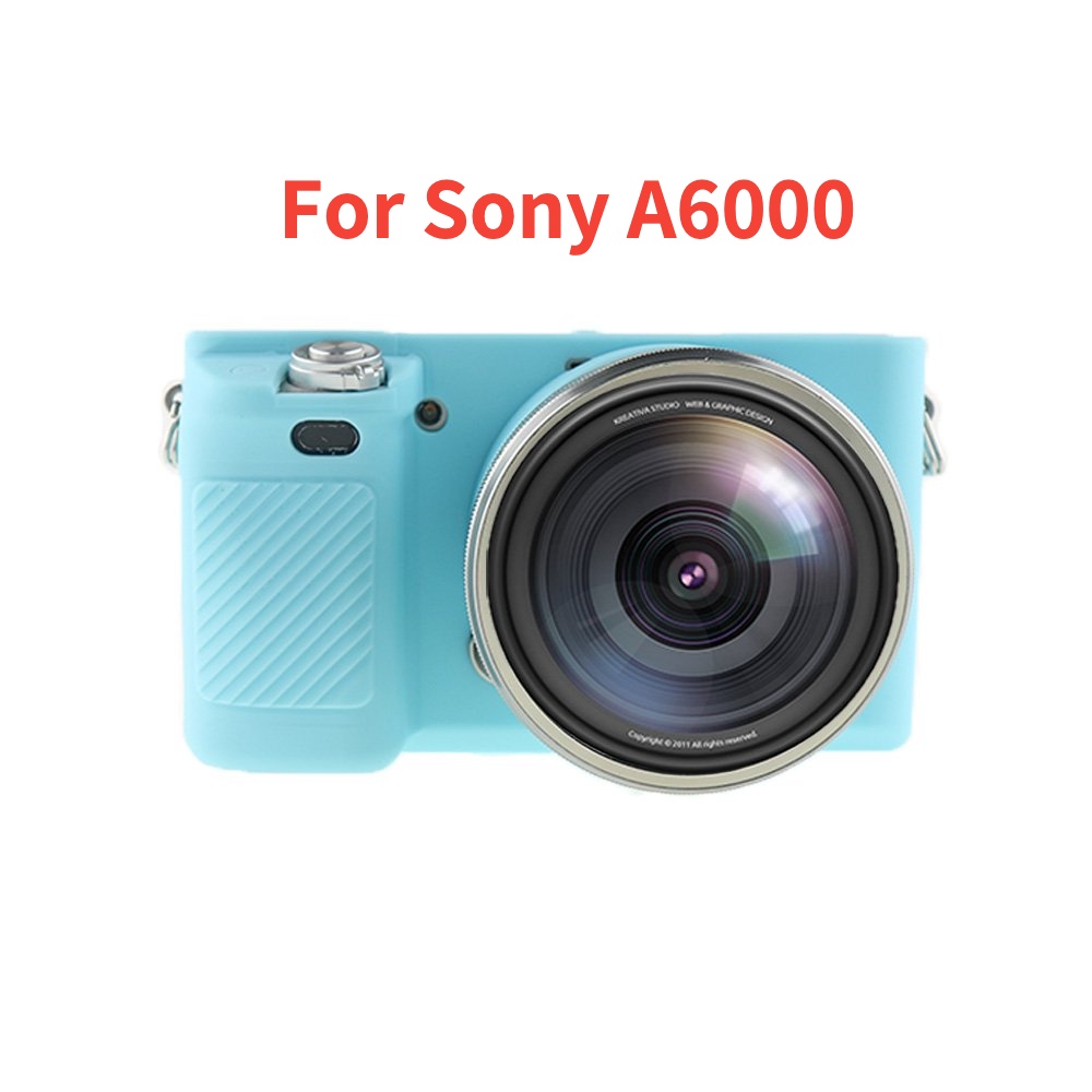 Vỏ Silicone Bảo Vệ Máy Ảnh Sony Alpha A6000 A6100 A6300 A6400 A6500 A6600 A5100 A5000