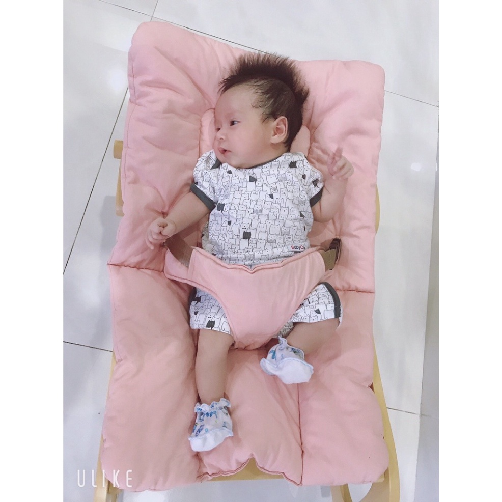 XẢ KHO Ghế bập bênh đa năng cho bé ROCKING CHAIR, quà tặng khắc tên và ngày sinh cho bé