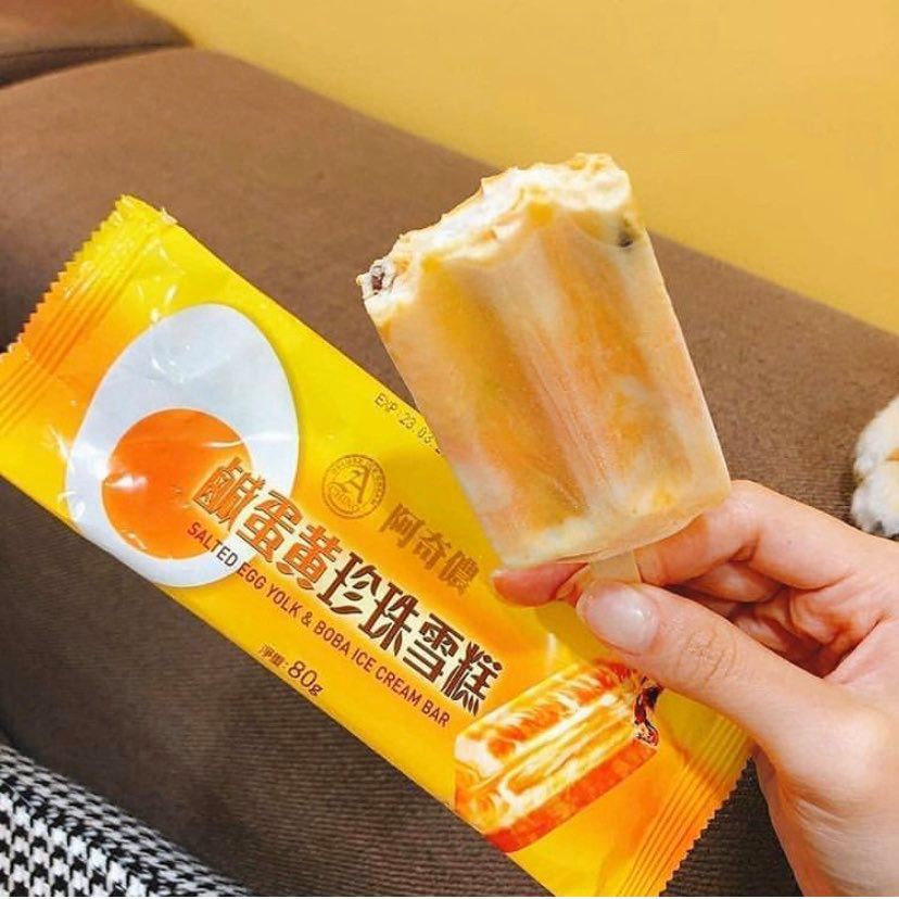 (Ship nhanh 1H) Hộp 4 cây kem trứng muối trân châu Đài Loan | BigBuy360 - bigbuy360.vn