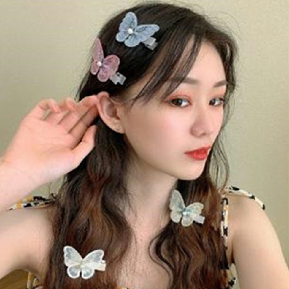 Kẹp tóc hình bướm xinh xắn cho bé gái