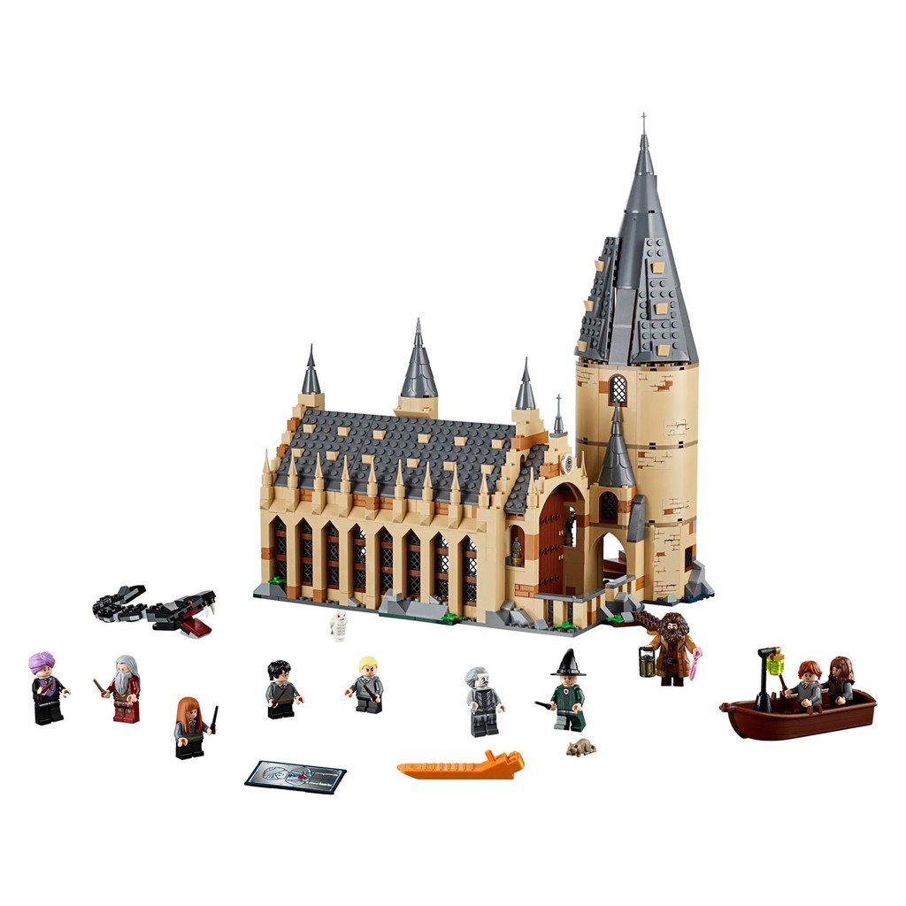 BELA 11007 Lắp ghép Harry Potter Lâu đài Hogwarts - Đồ chơi Xếp hình 75954 LEPIN 16052