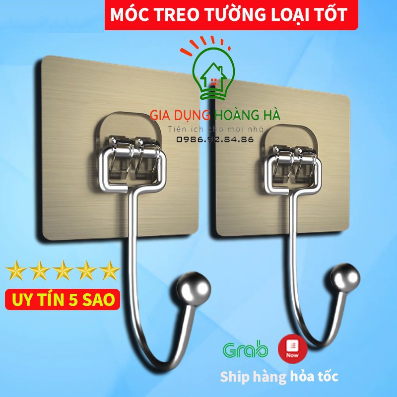 MÓC DÁN TƯỜNG CHỊU LỰC INOX 304 DÁN CHẢI TREO CHẬU, THỚT, TREO ĐỒ DÙNG ĐA NĂNG SIÊU DÍNH