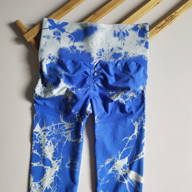 Quần legging BEAUTYTREND nhuộm màu nhanh khô lưng cao có thể dùng khi tập thể thao chạy bộ