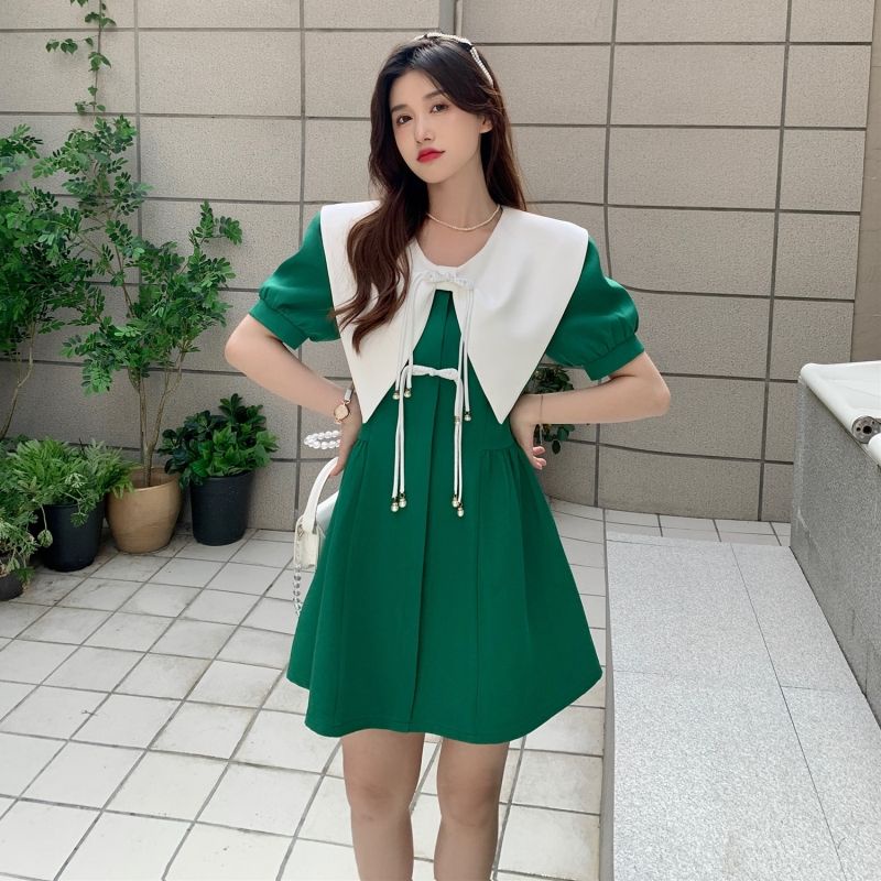 Đầm Thiết Kế Mới Thời Trang Mùa Hè 2022 Theo Phong Cách Pháp Cho Nữ