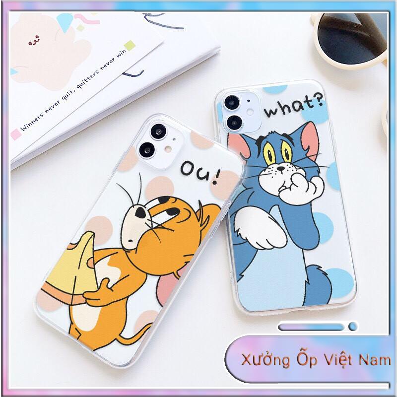 Ốp điện thoại TPU Chuột Và Mèo 6 6S 6Plus 6S Plus 7 8 7Plus 8Plus X XSMax 11 ProMax XR - Xưởng Ốp Việt Nam M546