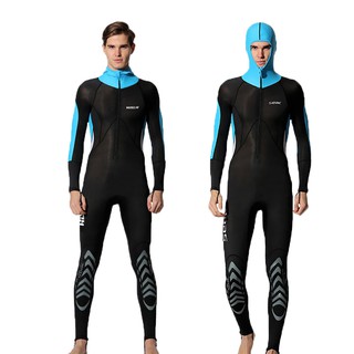 Bộ Đồ Lặn Tay Dài Có Nón Dày 0.5mm