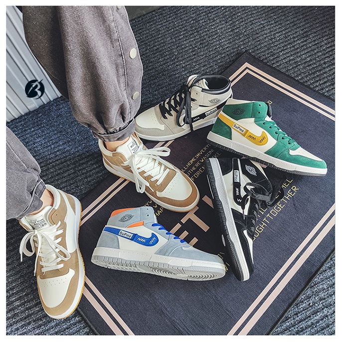 Giày Nam  Giày thể thao nam cao cổ siêu HOT JD size 39,40,41,42,43,44 ĐỘC LẠ Siêu Chất
