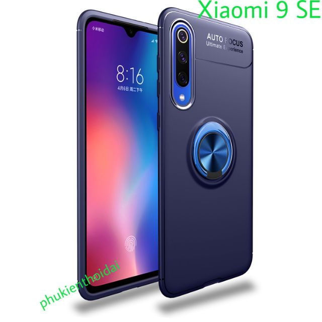 Ốp lưng Xiaomi Mi 9 SE FREESHIP Từ 50k chống sốc giá đỡ kiêm nhẫn hút Ô tô hiệu Auto Focus cao cấp sẽ