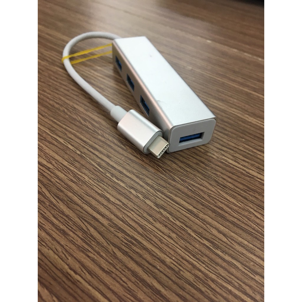 Bộ Chia USB Type C Ra 4 Cổng USB 3.0 - HUB USB 4 Port