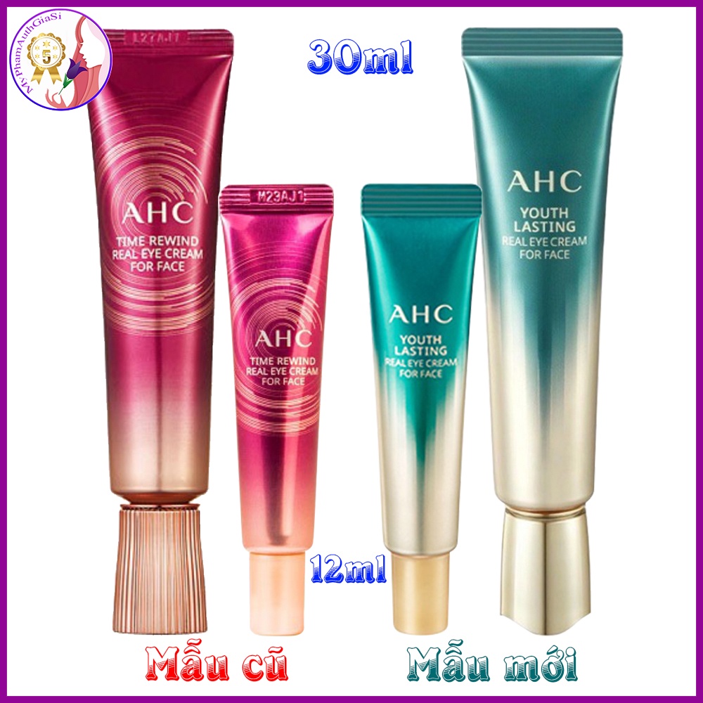 Kem dưỡng mắt chống lão hóa ahc ageless real eye cream for face season7