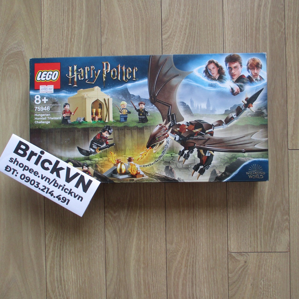 LEGO Harry Potter 75946 Đối Đầu Rồng Đuôi Gai