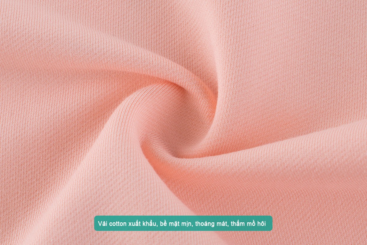 Váy thu đông cho bé gái váy cotton cho bé in họa tiết dễ thương màu hồng xuất khẩu DINOKING VA01