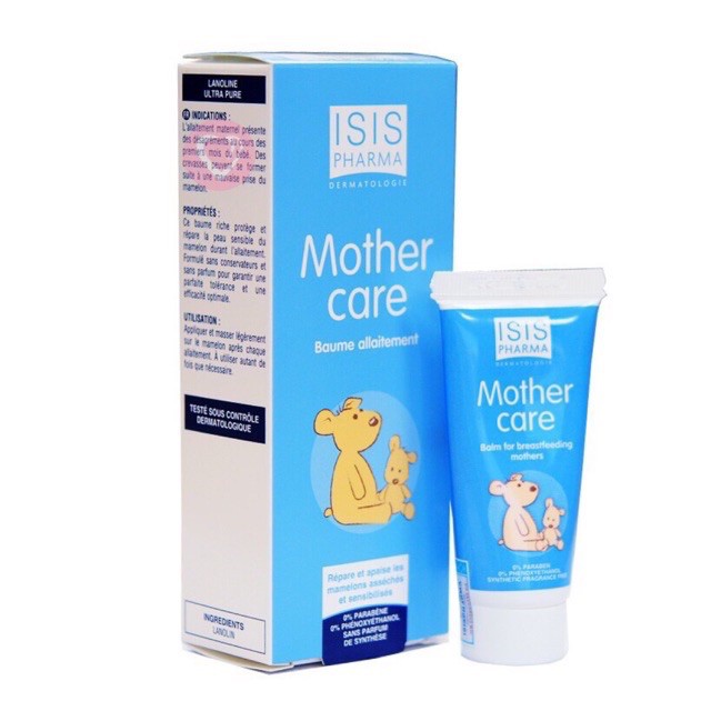 Kem dưỡng ẩm môi , nứt đầu ti Mother care ISIS [CHÍNH HÃNG]