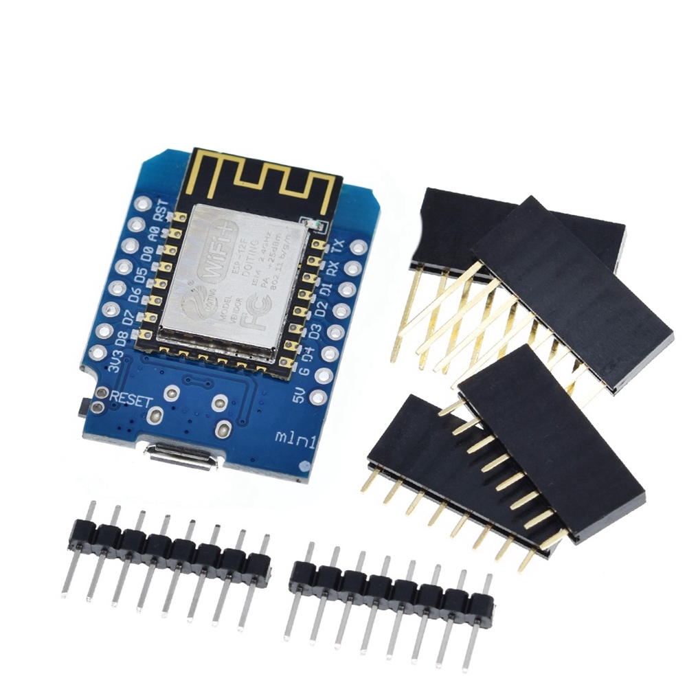 Bộ Bo Mạch Phát Triển Wifi Mini ESP8266 ESP-12 ESP-12F CH340G CH340 V2 USB WeMos D1 NodeMCU Lua IOT 3.3V Kèm Chân Cắm | BigBuy360 - bigbuy360.vn