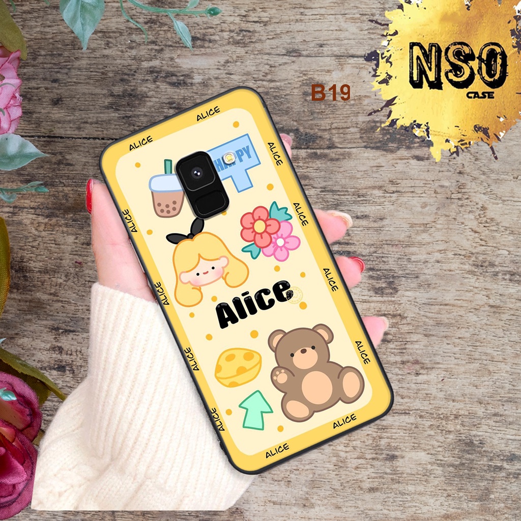 Ốp Samsung A6 2018 - Samsung A6 Plus - Samsung A8 2018 - Samsung A8 Plus In hình Siêu Cute