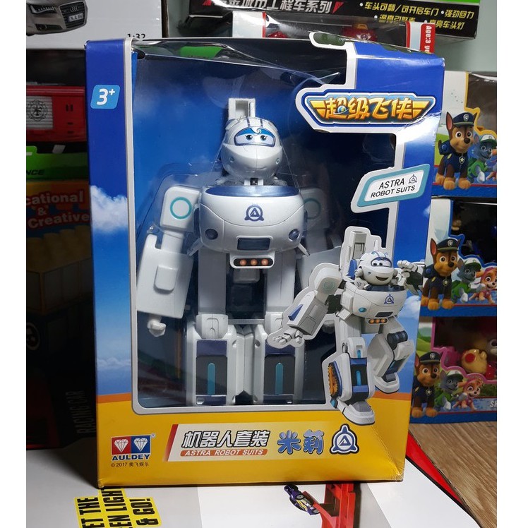 Super wings robot biến hình mô hình Astra Bí Ẩn đồ chơi trẻ em