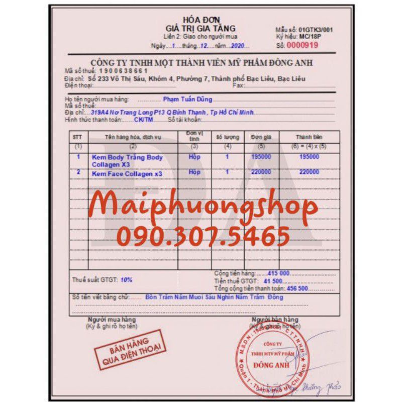 Tắm Trắng Collagen X3 Đông Anh [Chính Hãng] | BigBuy360 - bigbuy360.vn