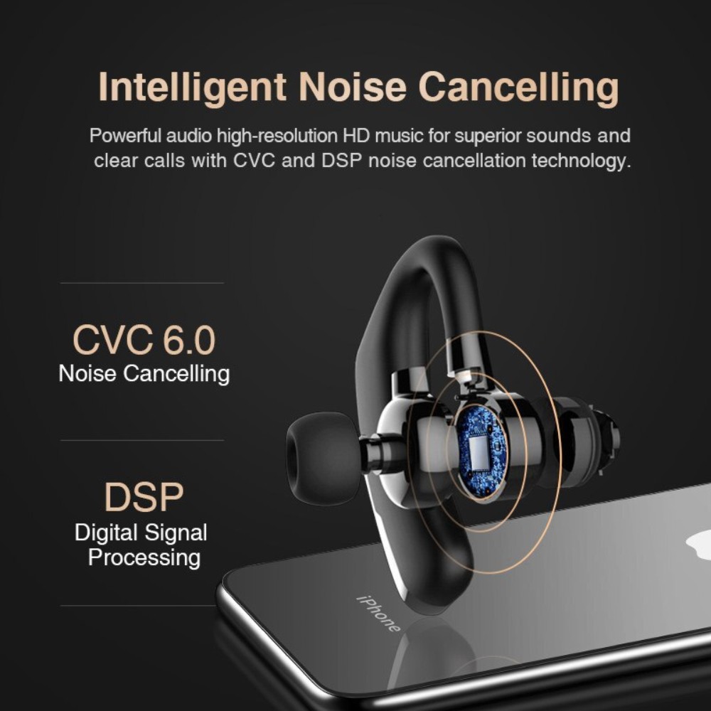Tai Nghe Bluetooth V9 Móc Tai Tích Hợp Micro Chất Lượng Cao | BigBuy360 - bigbuy360.vn