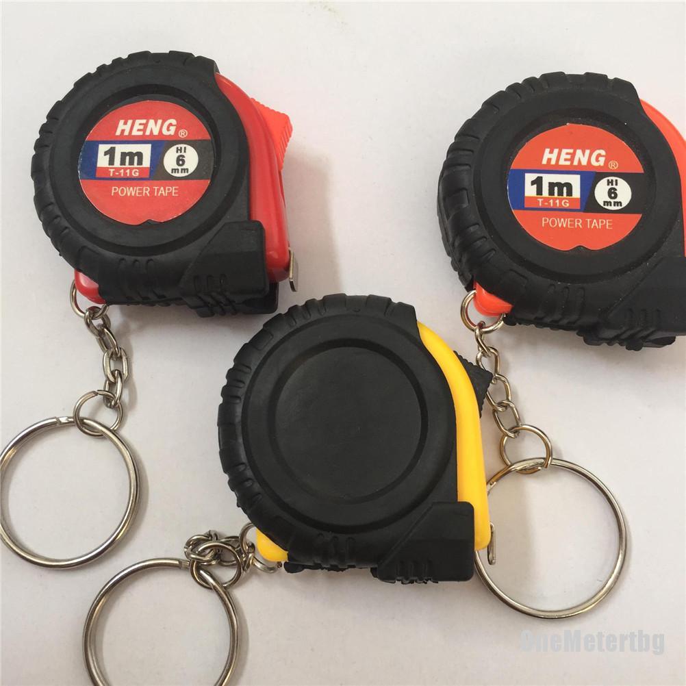 Thước Dây Mini Có Móc Khóa Dài 1m
