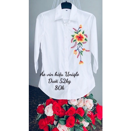 Áo sơ mi thêu kiểu