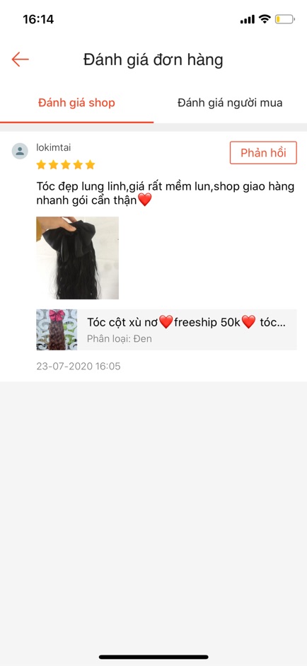Tóc cột xù nơ❤️freeship 50k❤️ tóc cột xù nơ 40cm