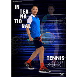 Set bộ thể thao nam cao cấp Vina Authentic, cầu lông, tennis, thể thao newP07