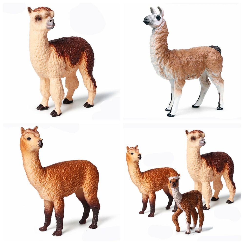 Mô Hình Lạc Đà Alpaca Sống Động Dành Cho Bé