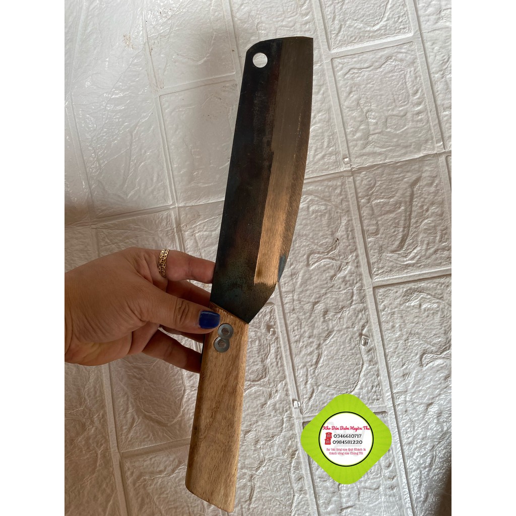 Dao thái 30cm chính hãng Đa Sĩ - Dao làm bếp Đa Sĩ chuôi gỗ