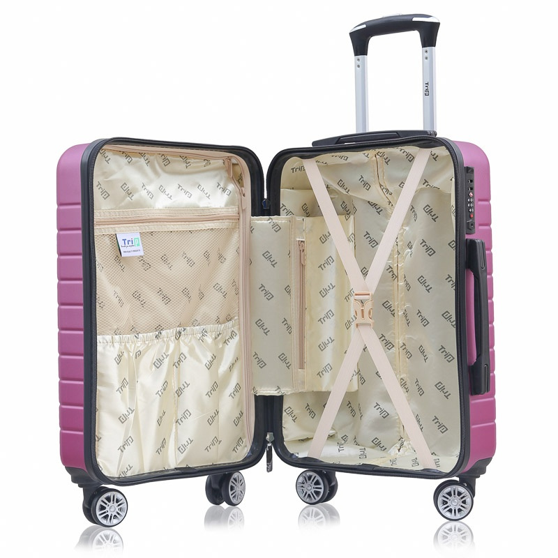 Vali Chống Trộm Trip PC911 Size 50 - Pink- Chất Liệu:Polycarbonate - Số Ngăn:1 ngăn chính - 1 ngăn phụ