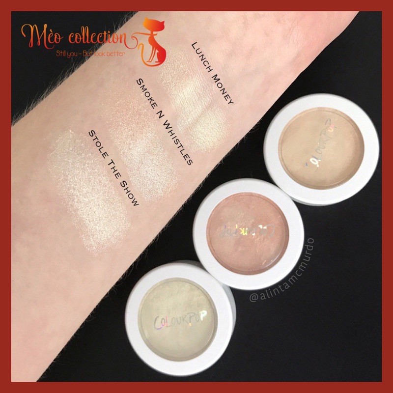 Phấn bắt sáng Colourpop Super Shock Highlighter màu Flexitarian, Lunch Money