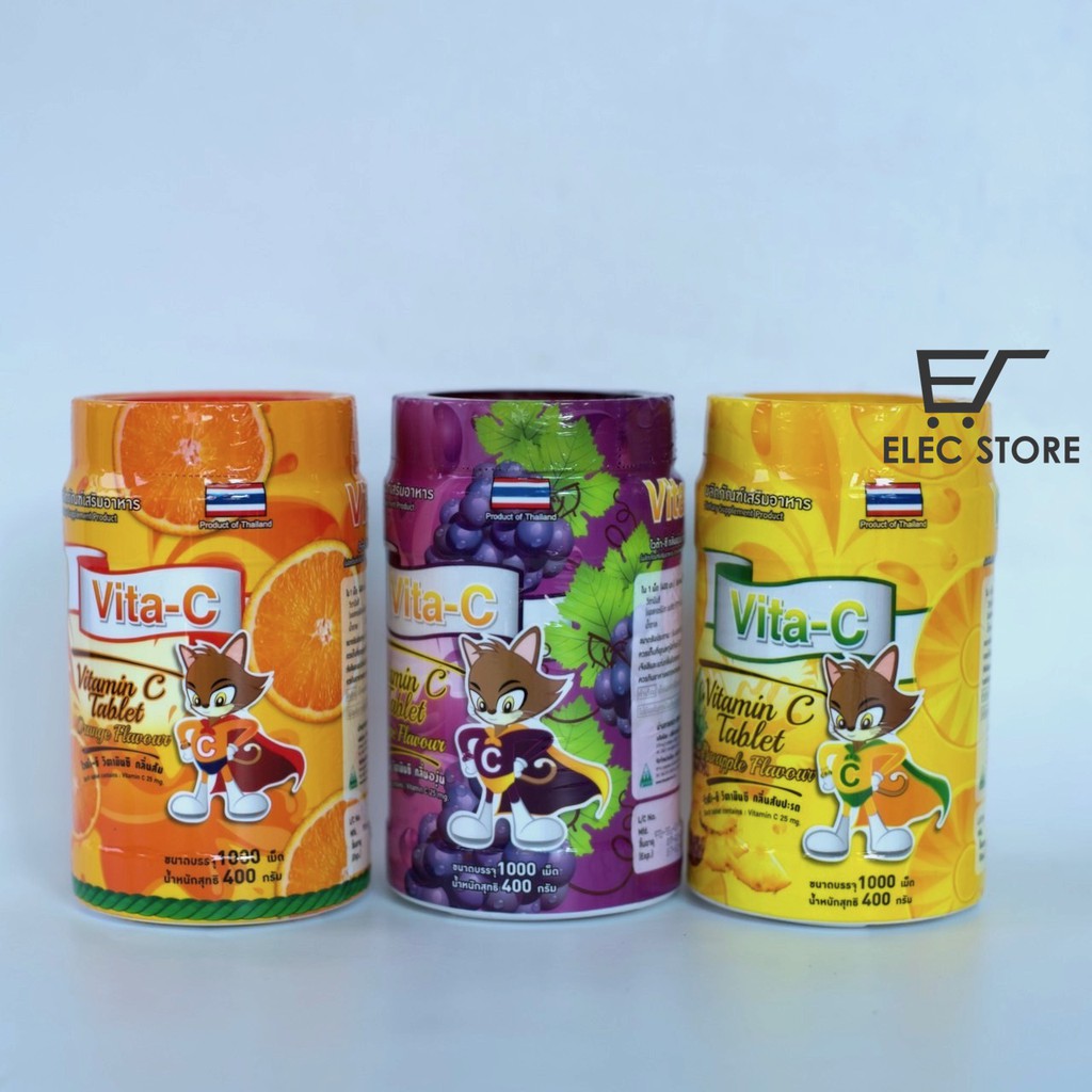 Hộp 1000 viên Vitamin C - Vita C Thái Lan