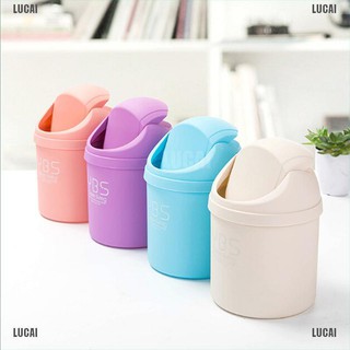 Thùng rác mini xinh xắn dùng cho bàn làm việc tại nhà và văn phòng