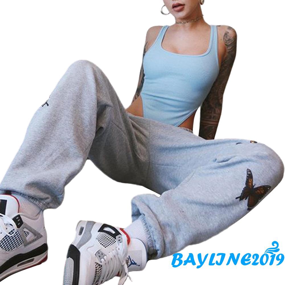 Quần Thể Thao Nữ Dài Lưng Cao Thời Trang Hàn | BigBuy360 - bigbuy360.vn