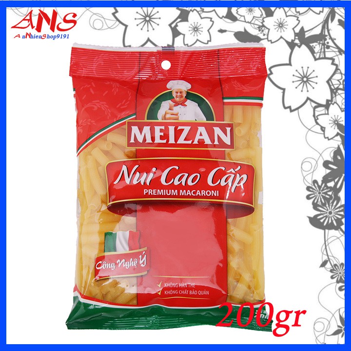 Nui cao cấp meizan ống lớn gói 200g | BigBuy360 - bigbuy360.vn