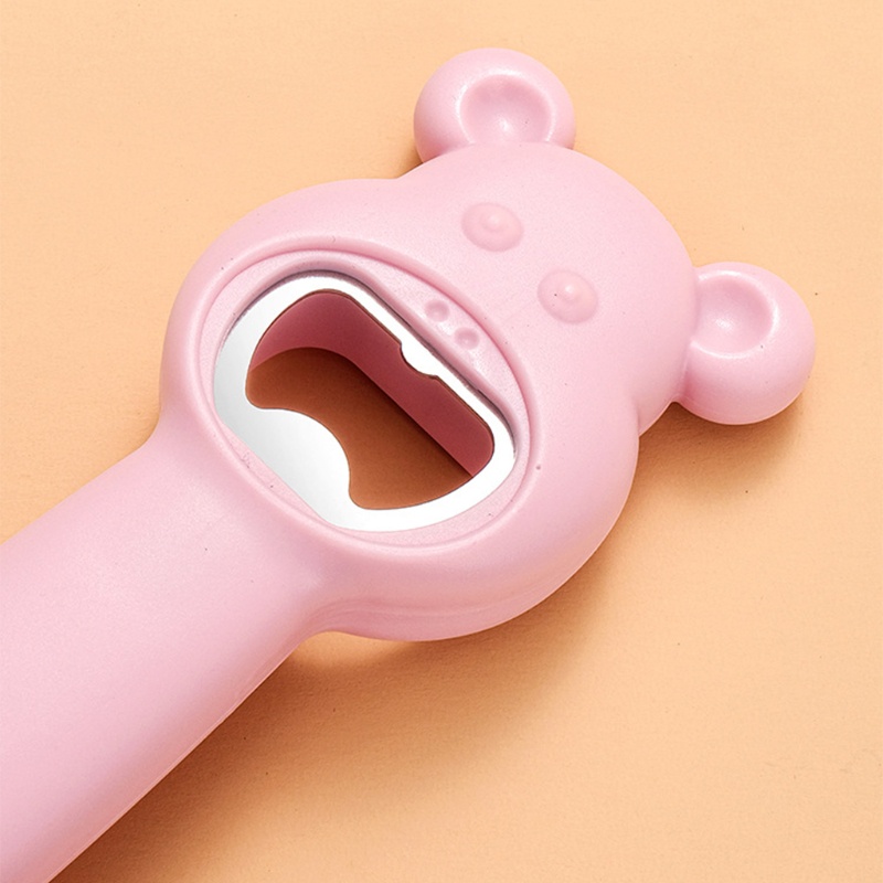 Dụng Cụ Mở Nắp Chai Đa Năng 4 Trong 1 Hình Gấu Hoạt Hình