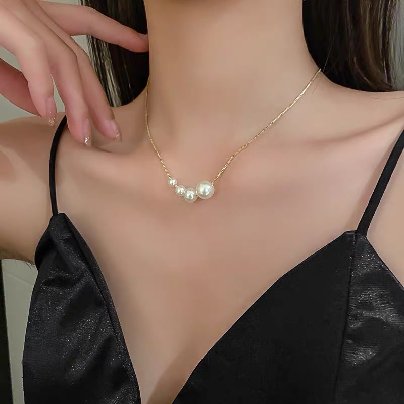 Vòng cổ Đính Ngọc Trai Thời Trang Dành Cho Nữ