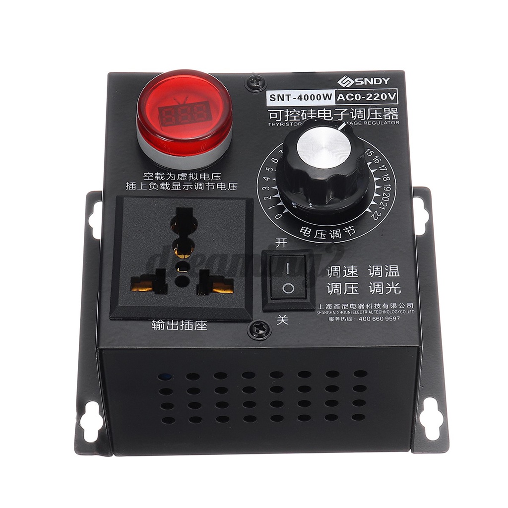 Bộ điều chỉnh điện áp Ac 220v 4000w 220v Ac