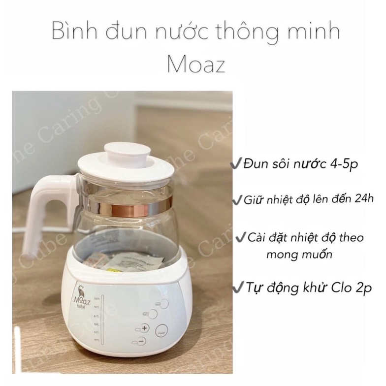 BÌNH ĐUN NƯỚC KHỬ CLO MOAZBEBE