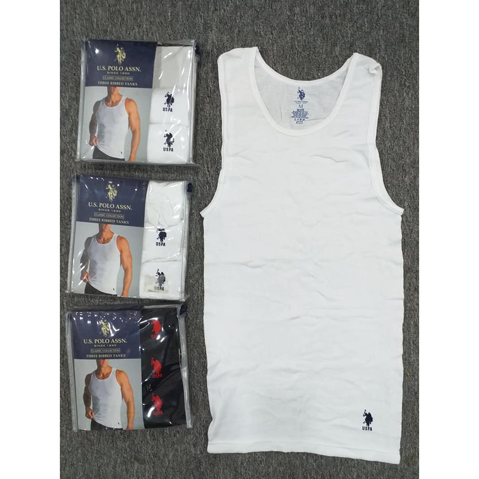 Set 3 Áo Thun Ba Lỗ US POLO ASSN