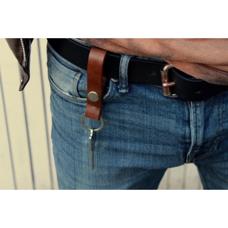 Móc Khoá Da thật handmade làm theo yêu cầu